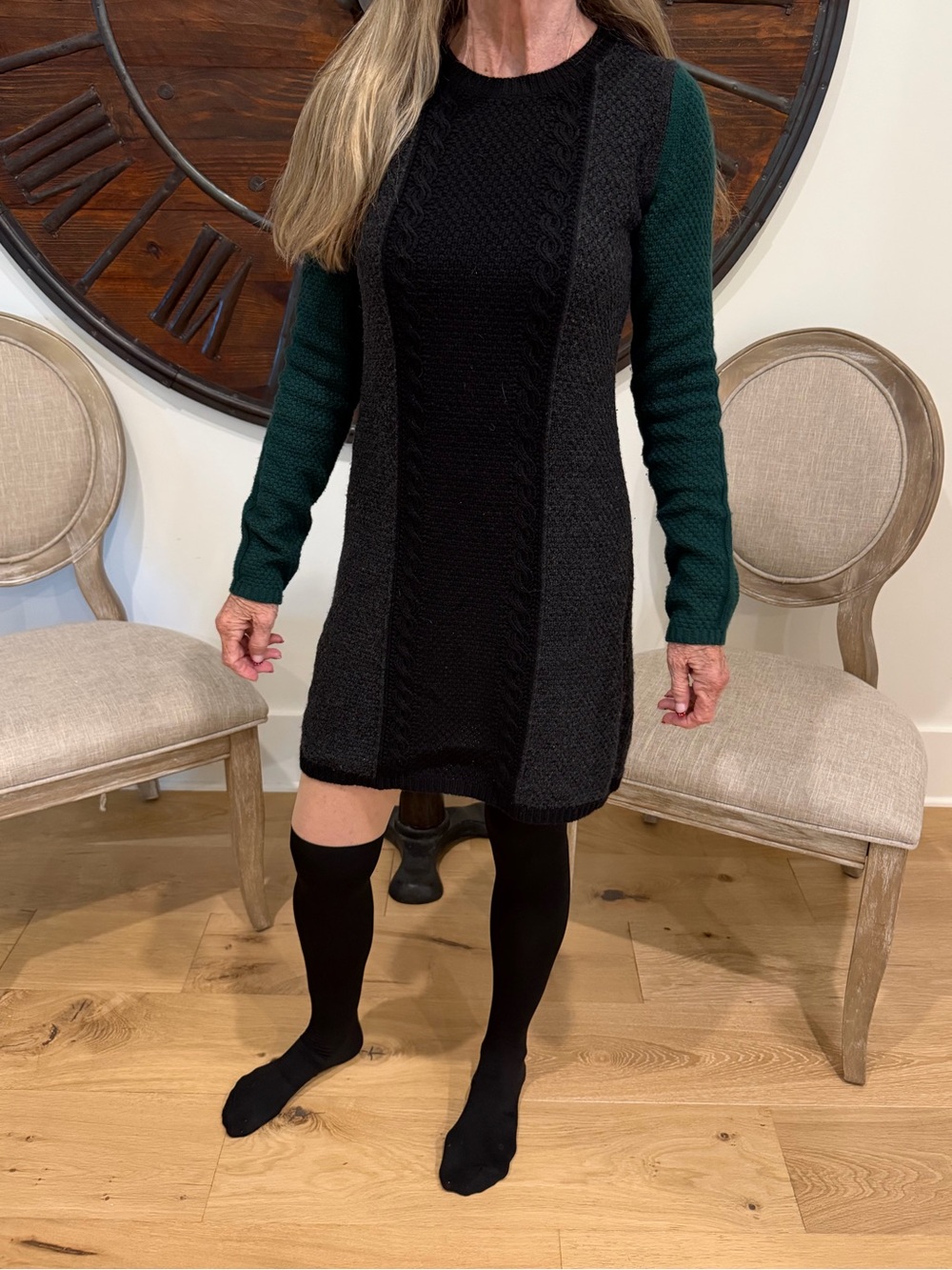 Theory Women's Jiya S Loryelle Wool
Colorblock Sweater Dress
